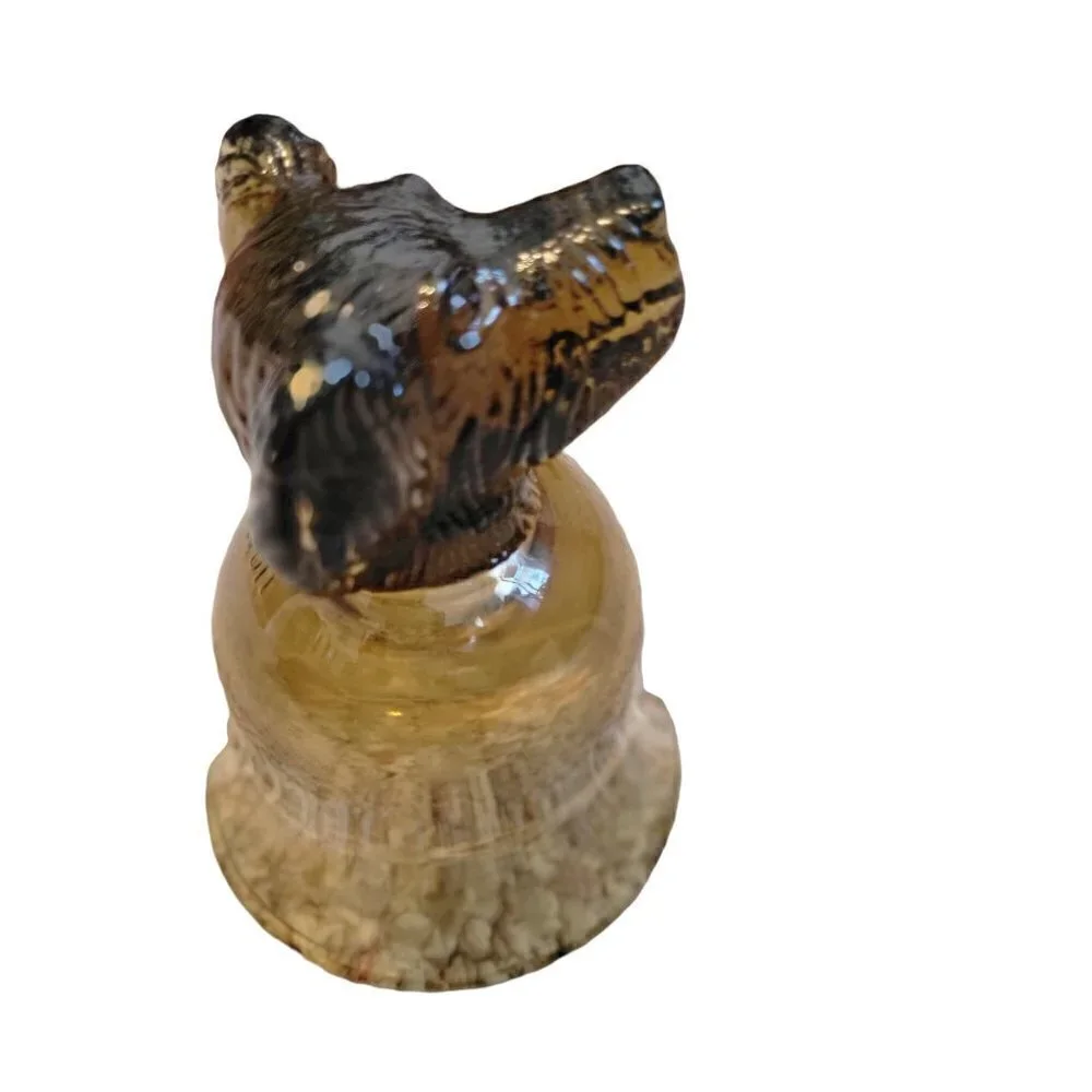 Avon Chesapeake Collection Dog Candle Holder/stand with Candle
